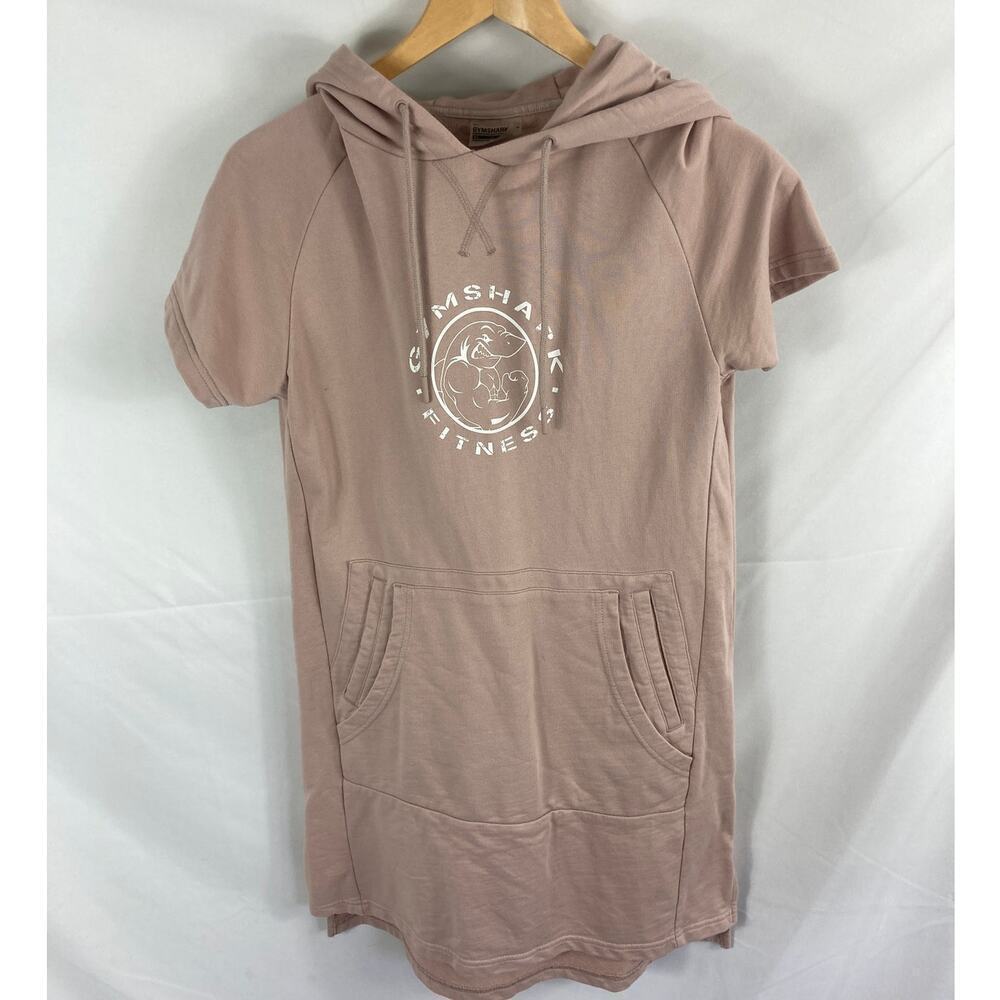 Gymshark Legacy Fitness Lounge Sweatshirt Dress - Pink Size XS